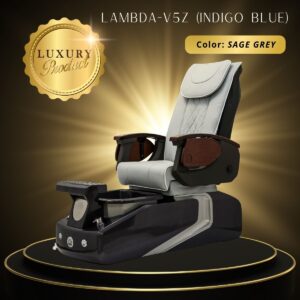 Lambda-V5Z (Indigo Blue) Pedicure Chairs