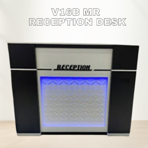 V16B MR Reception Desk - WHITE