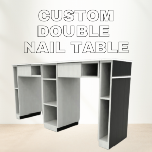 custom double nail table