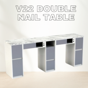 v22 double nail table