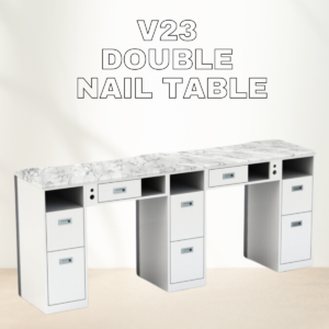 V23 double nail table