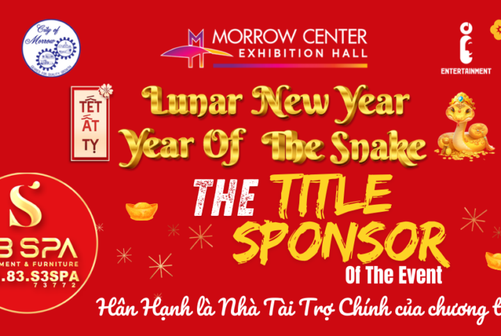 🌟⭐️🌟Lunar New Year Tết Ất Tỵ 2025🧧City of Morrow Georgia S3 SPA Equipment & Furniture as the TITLE SPONSOR of the event.