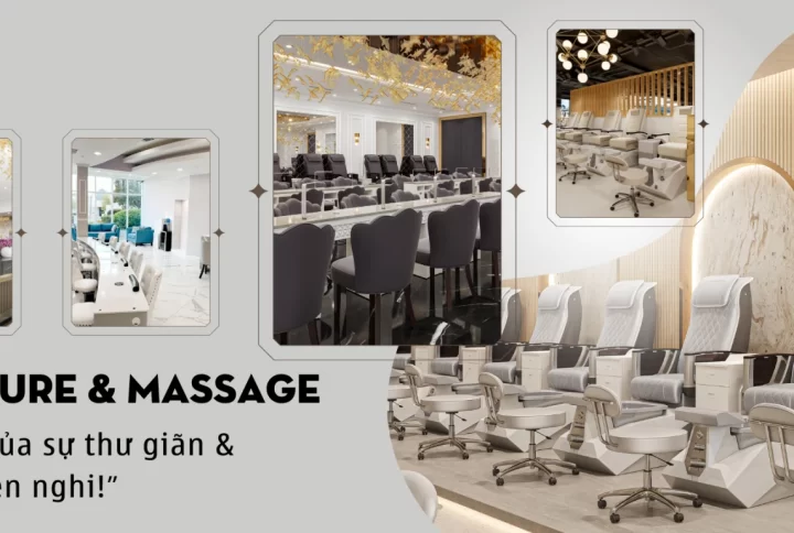 Ghế Pedicure & Massage – Sự Kết Hợp Hoàn Hảo Cho Tiệm Nail Hiện Đại!