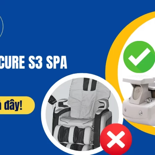 So Sánh Ghế Pedicure S3 SPA Và Ghế Thường – Đầu Tư Thông Minh Là Đây!