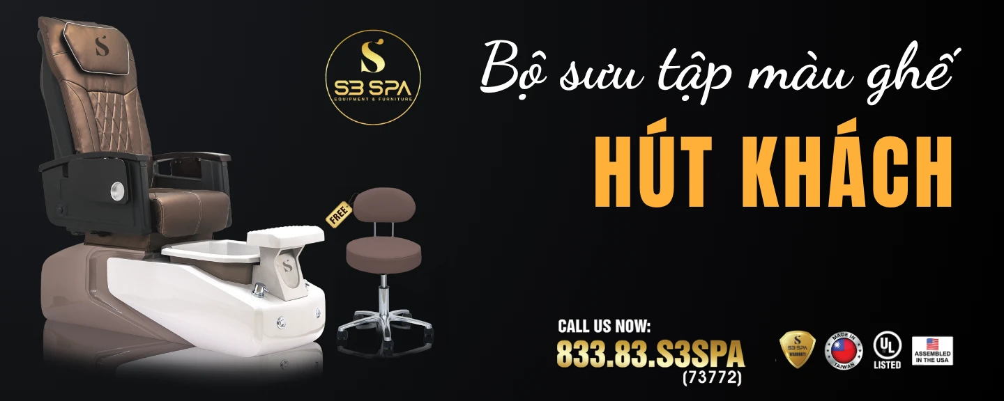 Bộ sưu tập màu ghế hút khách.