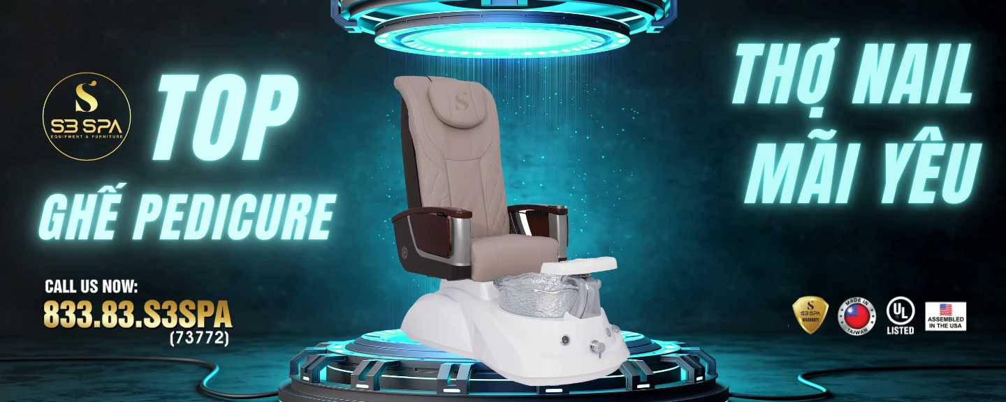 TOP GHẾ PEDICURE - THỢ NAIL MÃII YÊU ?