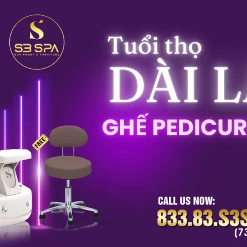 Tuổi thọ DÀI LÂU của ghế PEDICURE CHẤT LƯỢNG.