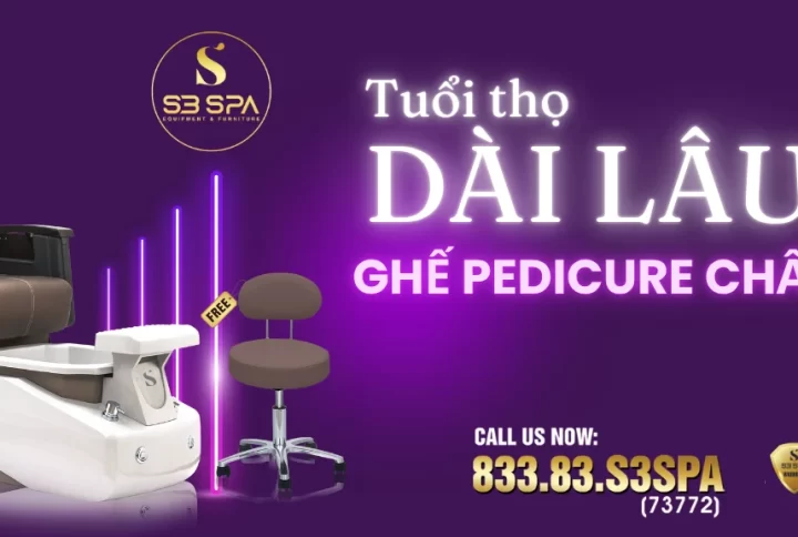Tuổi thọ DÀI LÂU của ghế PEDICURE CHẤT LƯỢNG.